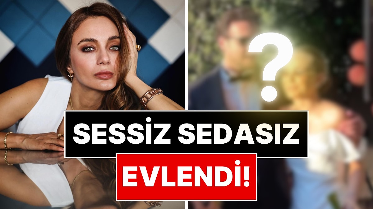 Oyuncu Damla Sönmez Sessiz Sedasız Evlendi: İlk Görüntü Geldi!