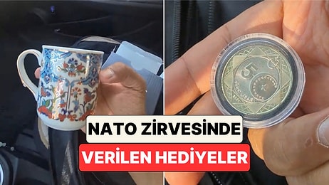 NATO Toplantısına Katılan Bir Gazeteci Verilen Hediye Çantayı ve İçindekileri Paylaştı