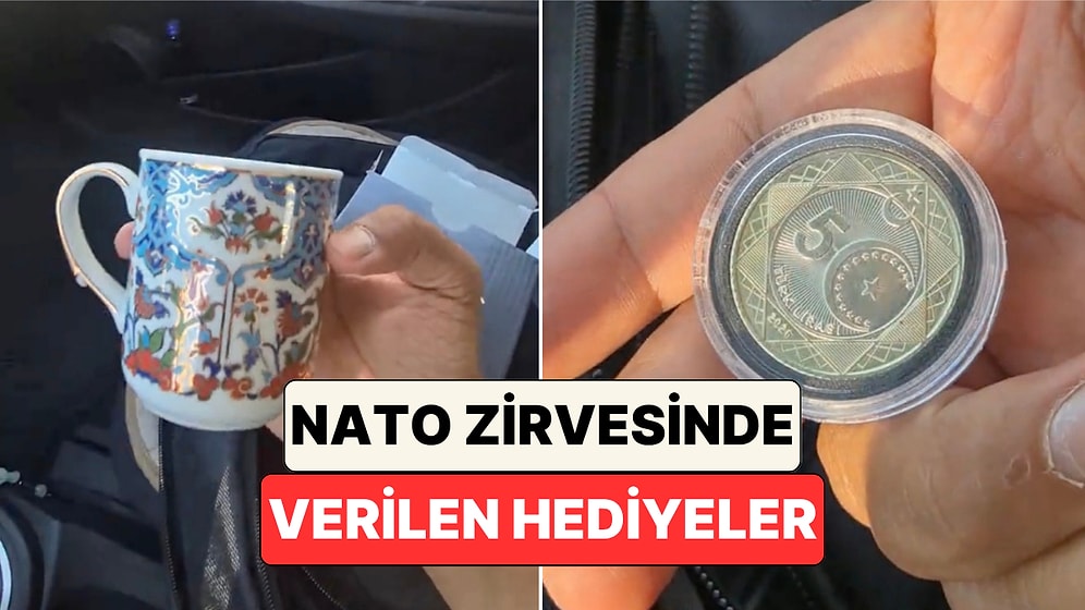 NATO Toplantısına Katılan Bir Gazeteci Verilen Hediye Çantayı ve İçindekileri Paylaştı