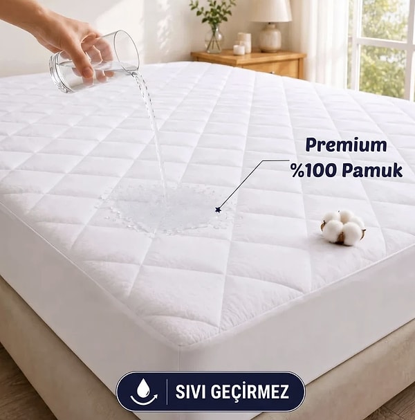 Formeya pamuklu su geçirmez yatak koruyucu alez sepete özel fiyat avantajıyla sadece 279,90 TL!