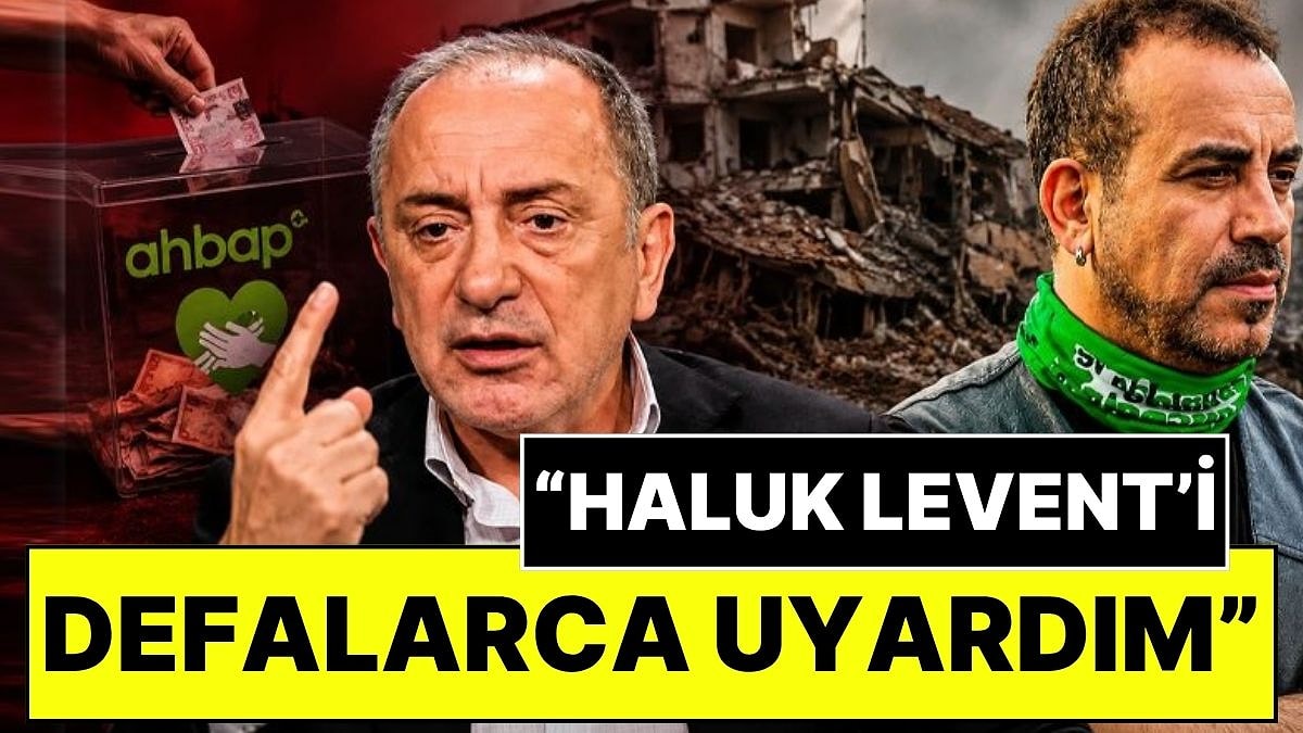 “Defalarca Uyardım, Keşke Yanılsaydım”: Fatih Altaylı'dan Gündem Yaratacak Haluk Levent Yazısı