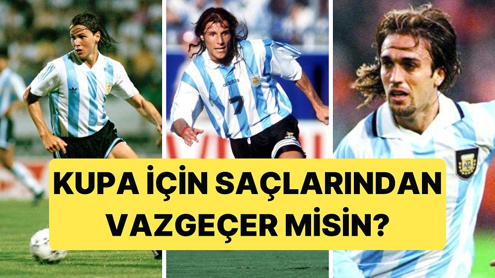 Uzun Saçlarını Kestirmediği İçin Kadro Dışı Kalan Bir Dünya Yıldızı: Fernando Redondo