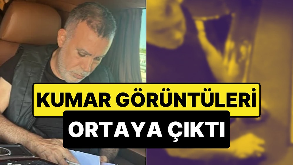 Haluk Levent'in Kumar Oynarken Görüntüleri Ortaya Çıktı
