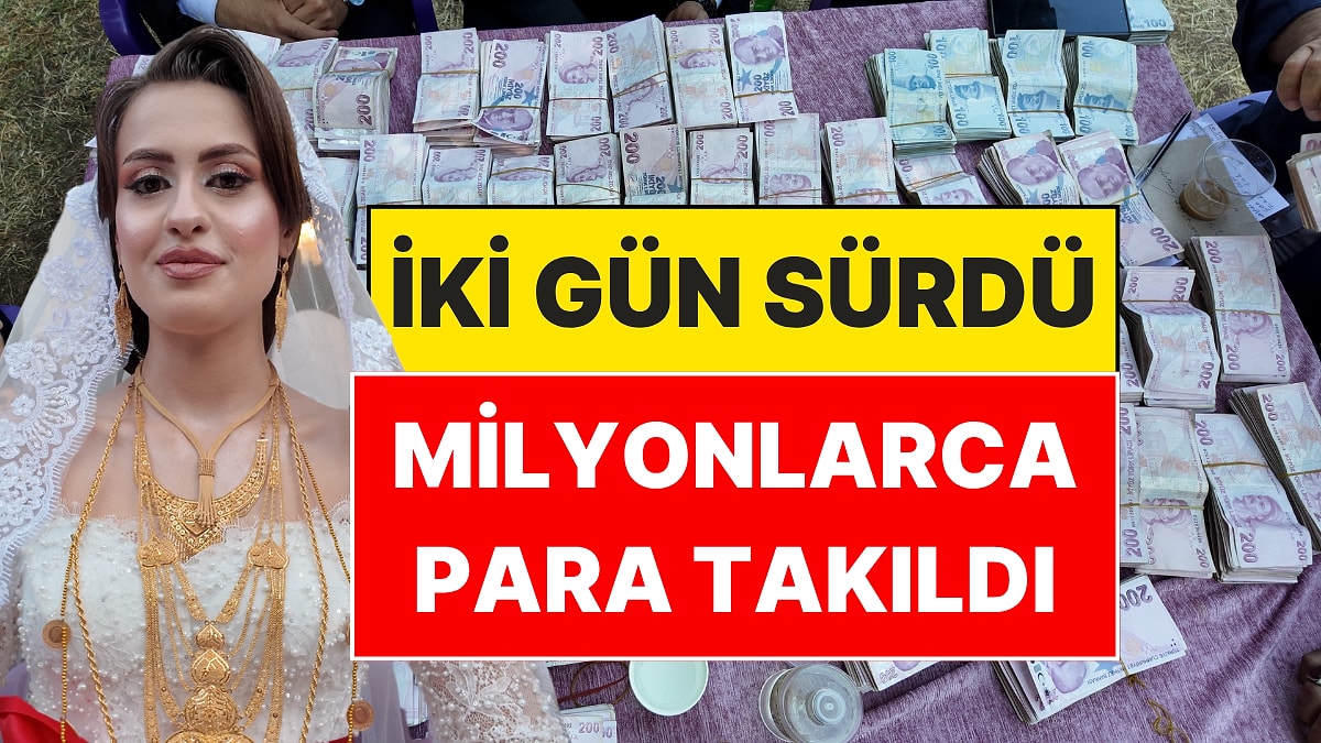 Binlerce Kişi Katıldı, 6 Milyon Lira Takıldı: Şırnak’ta İki Gün Süren Düğün