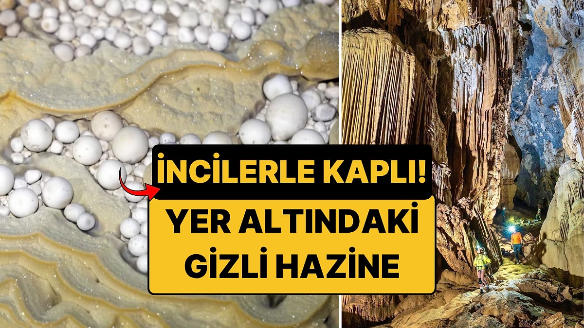 Yerin Altında Saklı Hazine: 3 Kilometrelik Mağara İncilerle Kaplı