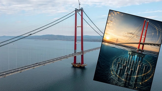 Engineering Marvel: The Secret of the Giant Steel Forest Beneath the 1915 Çanakkale Bridge