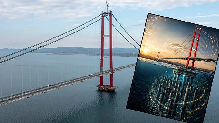 Engineering Marvel: The Secret of the Giant Steel Forest Beneath the 1915 Çanakkale Bridge