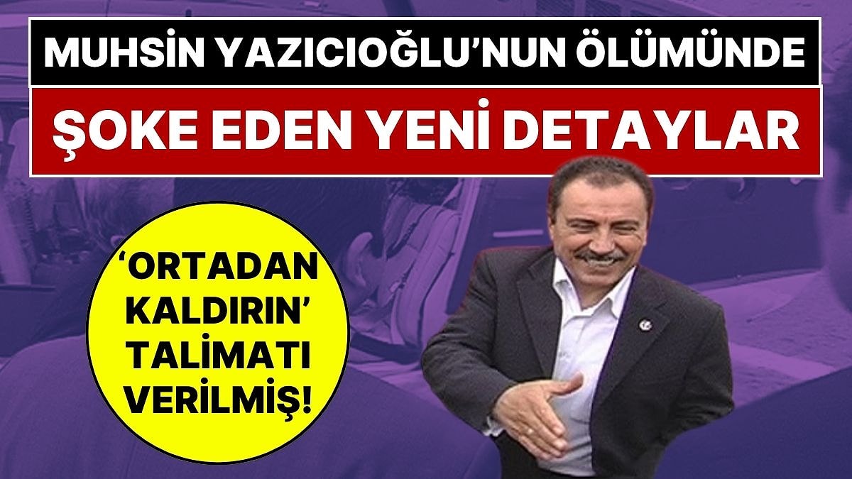 Muhsin Yazıcıoğlu İçin 'Ortadan Kaldırın' Talimatı Verilmiş: Muhsin Yazıcıoğlu Dosyasında Şok FETÖ İzi!