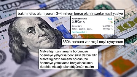 Kredi Kartı Borçları X'i Salladı: Bu Kez Milyonluk Ekstreler Yarıştı
