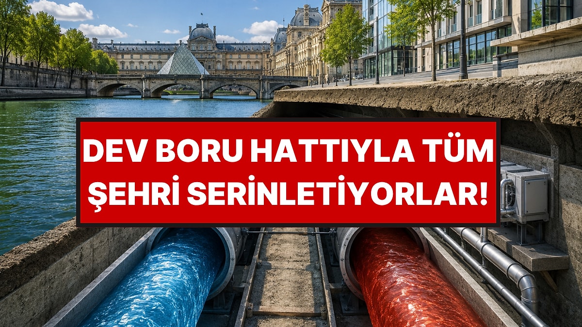 Şehrin Altına 120 Kilometrelik Hat Kurdular: Binlerce Bina Klimasız Serinliyor