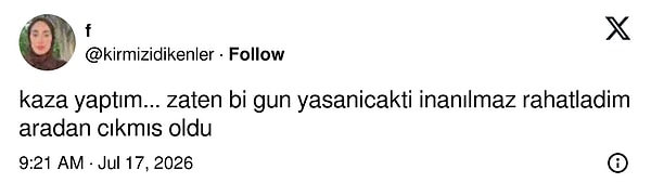 İlk ve son olsun.