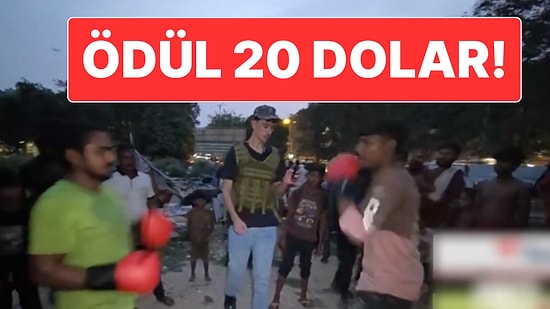 Hindistan’a Giden ABD’li Yayıncı Shoovy, 20 Dolarlık Ödül İçin İki Kişiyi Canlı Yayında Dövüştürdü