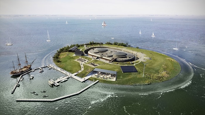 Island Built in the Middle of the Sea to Protect City Becomes a Global Example