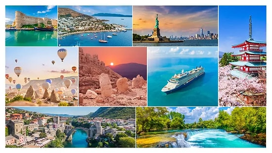 Tatil Karakterine Göre Gideceğin Ülkeyi Söylüyoruz!