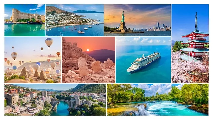 Tatil Karakterine Göre Gideceğin Ülkeyi Söylüyoruz!