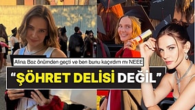 28 Yaşındaki Ünlü Oyuncu Alina Boz Üniversiteden Mezun Oldu