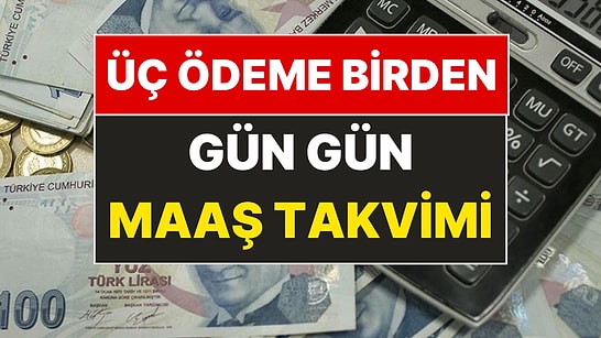 3 Ayrı Ödeme Aynı Anda Hesaplara Yatıyor