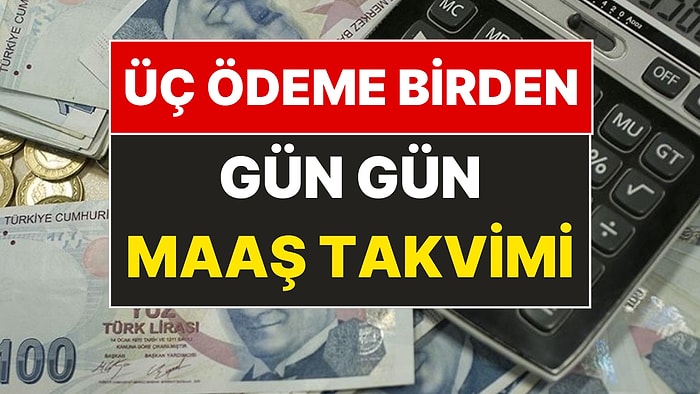 3 Ayrı Ödeme Aynı Anda Hesaplara Yatıyor