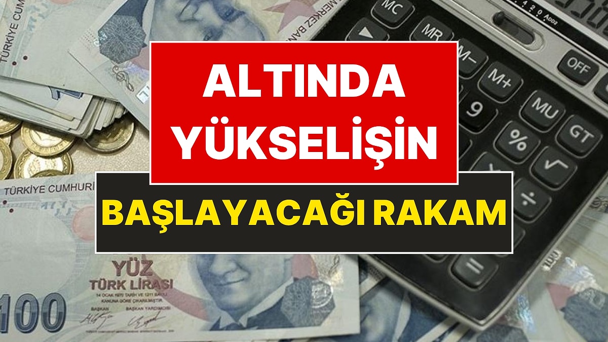 Altın fiyatlarının yükselişi için aşılması gereken rakam