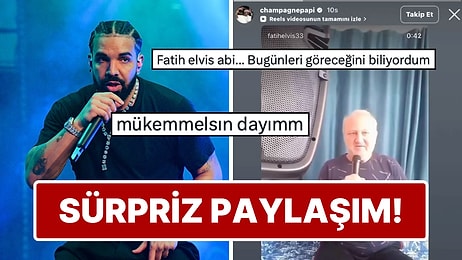 Dünyaca Ünlü Rapçi Drake'ten Türk Kullanıcıya Sürpriz Destek!