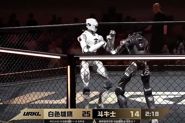 For the First Time in the World, a Humanoid Robot MMA Tournament was Organized