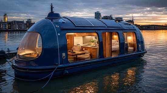 Unable to Afford Rent, a 46-Person Lifeboat Became a Floating Home