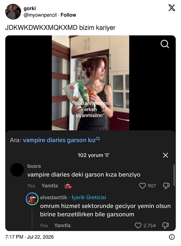 Kaderinden kaçamıyorsun.