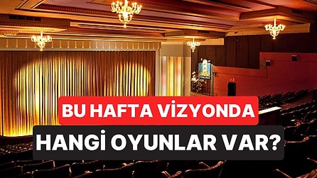 İstanbul'da Bu Hafta Sonu Hangi Oyunlar Var? 25-26 Temmuz 2026 Tiyatro Oyunları