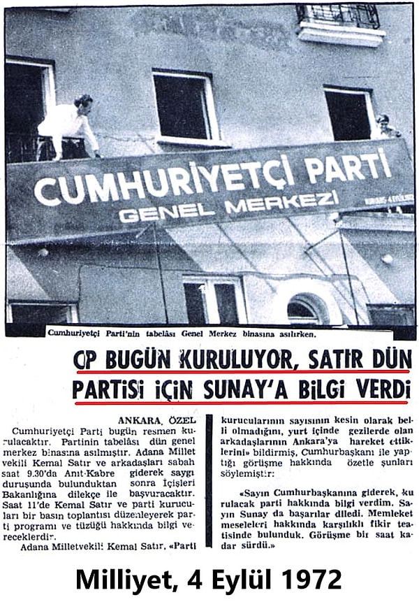 "Ortanın solu" tartışması bir partiyi daha siyaset sahnesine çıkardı.
