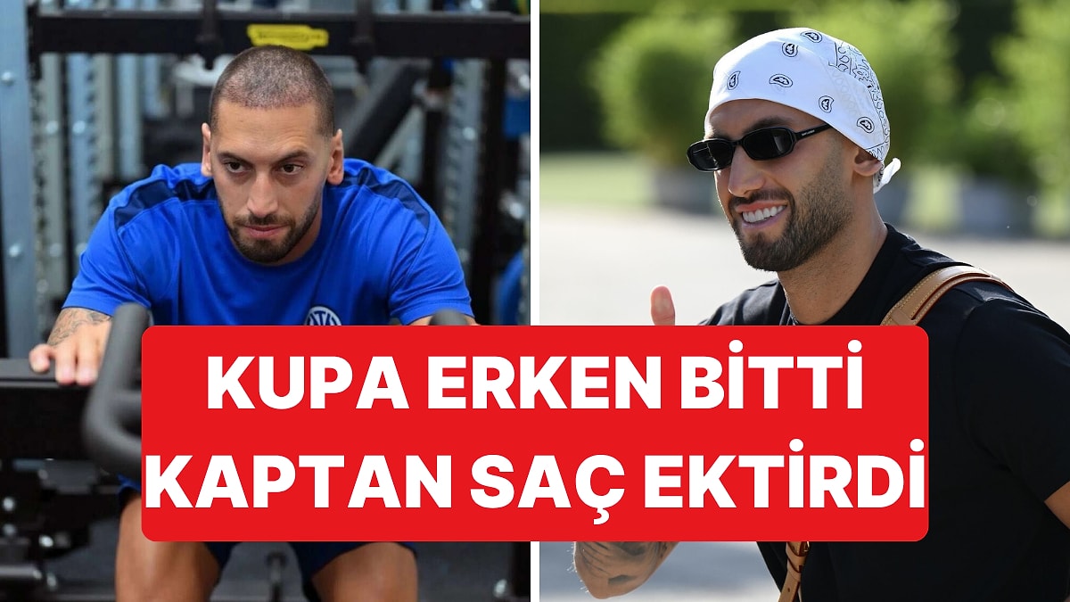 Dünya Kupası'ndan Erken Elenen Milli Takımda Kaptan Hakan Çalhanoğlu Saç Ektirdi