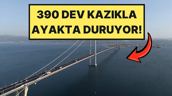 Temelinde 390 Dev Çelik Kazık Var: Osmangazi Köprüsü'nün 3 Aşamalı İnşa Süreci Açıklandı