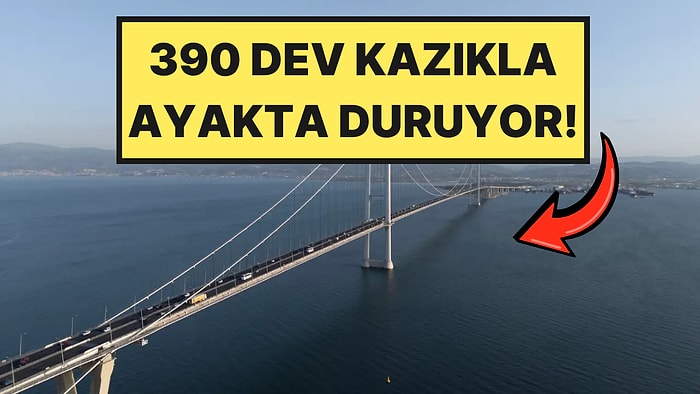 Temelinde 390 Dev Çelik Kazık Var: Osmangazi Köprüsü'nün 3 Aşamalı İnşa Süreci Açıklandı