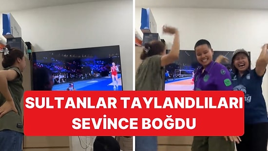 Filenin Sultanları'nın VNL Şampiyonluğu Taylandlıları da Sevince Boğdu
