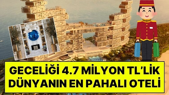 Geceliği 4.7 Milyon TL’lik Dünyanın En Pahalı Otel Odasının Özel Sinema, Uşak ve Louis Vuitton Detayları