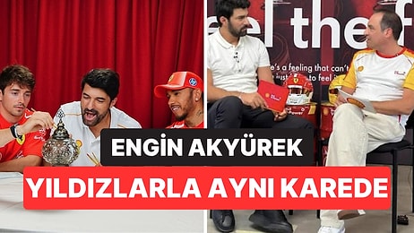Budapeşte'de Yıldızlar Geçidi: Engin Akyürek, Lewis Hamilton ve Charles Leclerc ile Aynı Karede Yer Aldı