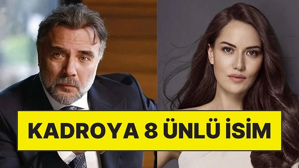 Oktay Kaynarca ve Fahriye Evcen'in Yeni Dizisi Hamal'a 8 Oyuncu Birden! Hayat Bilgisi'nin Barbie'si de Kadroda