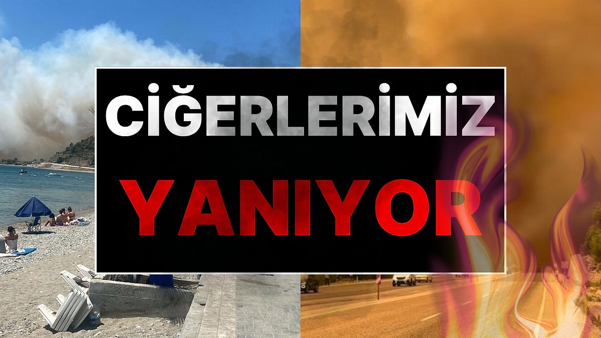Türkiye Alev Alev: Kentlerde Peş Peşe Yangın!