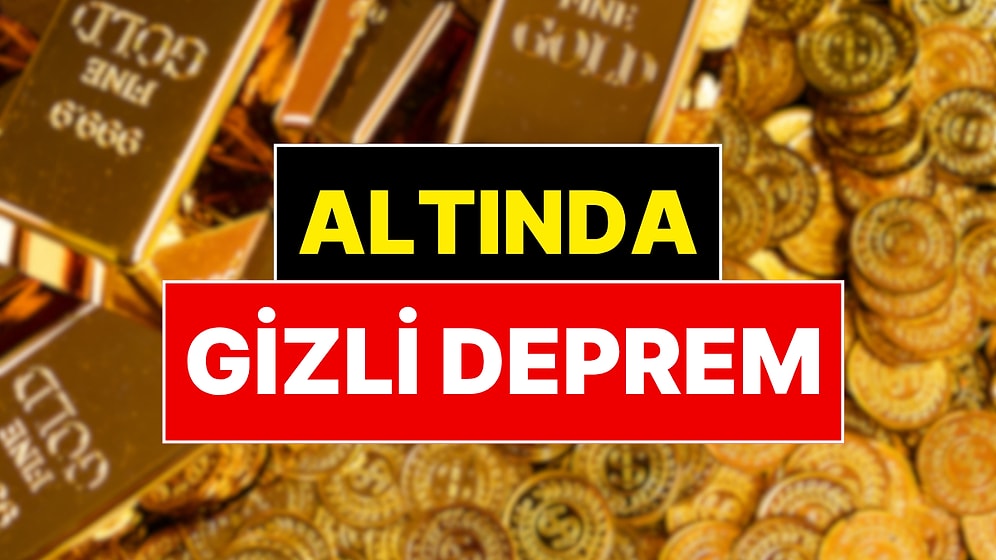 Altında Gizli Deprem: Kaçak Altın Girişleri Rekora Koşuyor