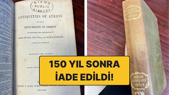 150 Yıl Önce Ödünç Alınan Kitap Sonunda İade Edildi