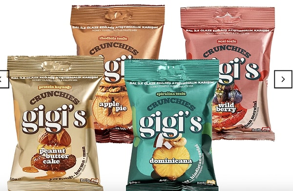 Gigi's Crunchies tanışma paketi ''granola15'' koduyla ekstra %15 indirim avantajıyla!