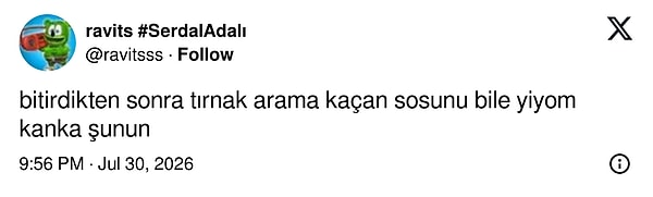 Kanat aşkını betimleyenler oldu.