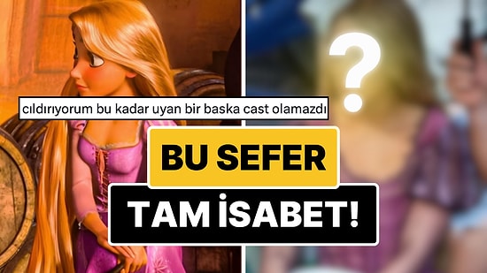 Disney Bu Kez Tam İsabet Yaptı! Yeni Rapunzel Sosyal Medyayı Büyüledi