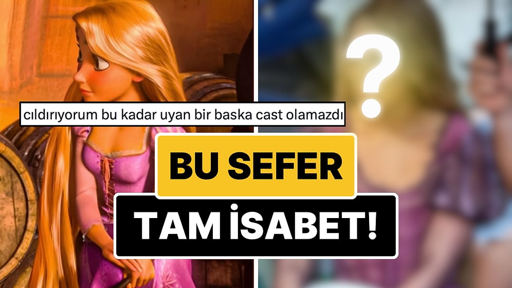 Disney Bu Kez Tam İsabet Yaptı! Yeni Rapunzel Sosyal Medyayı Büyüledi