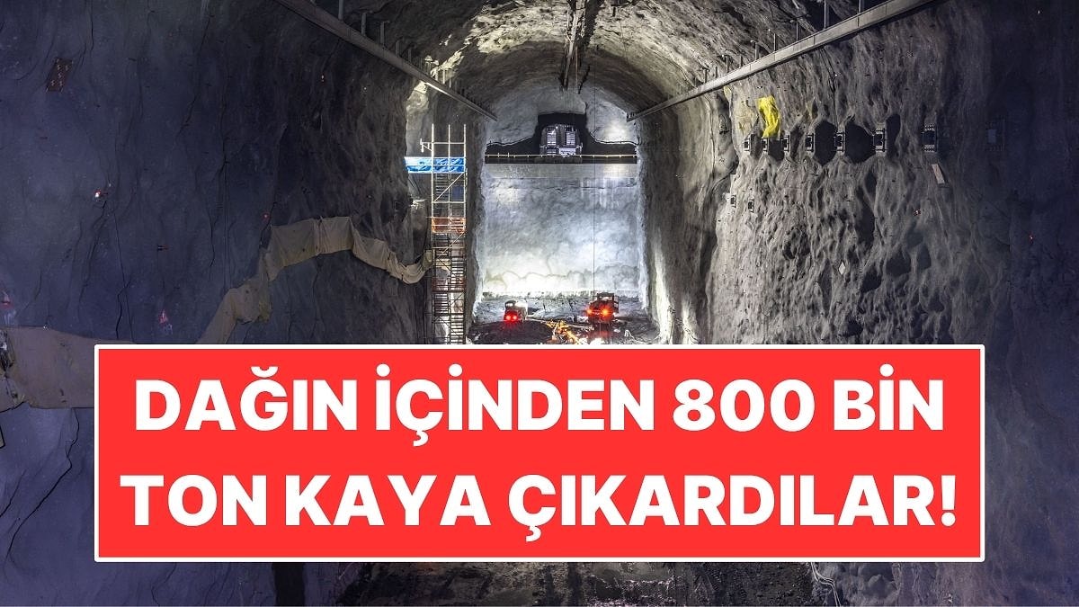 Evrenin Sırrını Çözmek İçin Dağın İçinden 800 Bin Ton Kaya Çıkarıldı