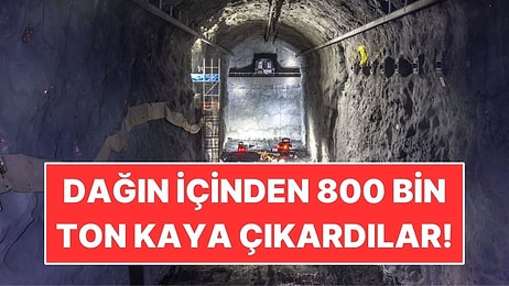 Evrenin Sırrını Çözmek İçin Dağın İçinden 800 Bin Ton Kaya Çıkarıldı