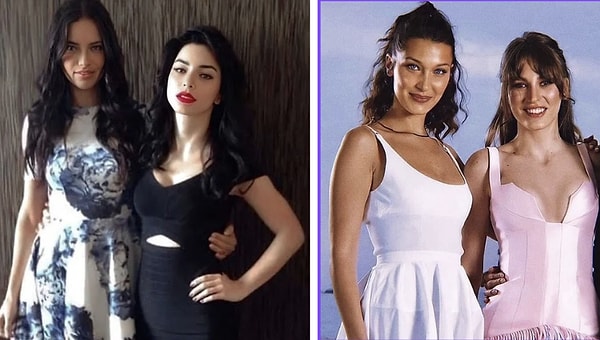Following the meeting between Zeynep Oktay and Dua Lipa, social media users started to re-share images of Turkish celebrities posing with world stars from the past years.