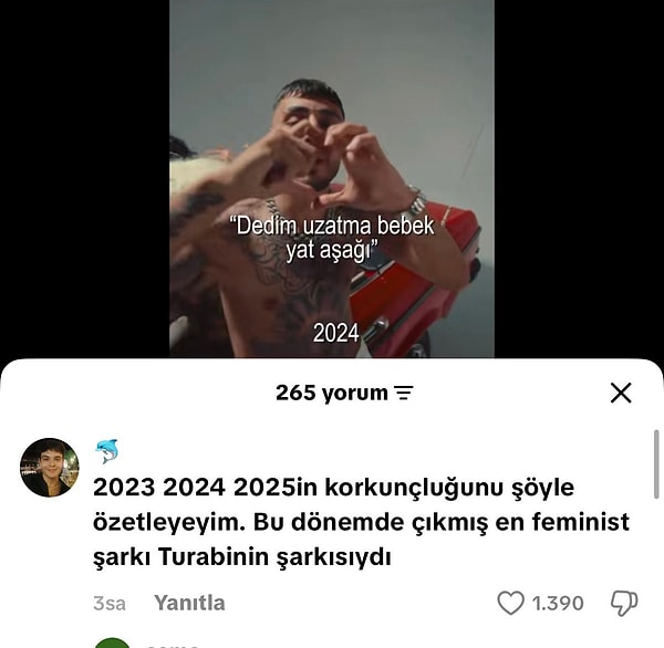 Bir de tespit.