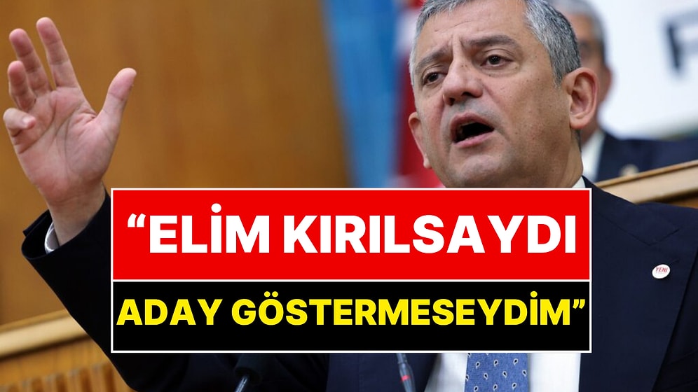 Özgür Özel "En Büyük Pişmanlığım" Dediği İsmin Kim Olduğunu Açıkladı