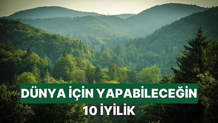 Dünyayı Kurtarmak Sandığın Kadar Zor Değil: Oturduğun Yerden Yapabileceğin 10 Basit İyilik