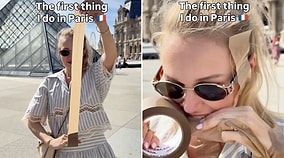 Extreme Anti-Theft Measure: Tourist Wraps Bags in Duct Tape During Paris Trip